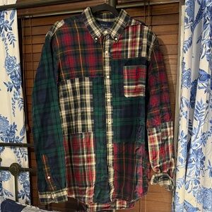 Polo by Ralph Lauren Men's Patchwork Plaid Shirt